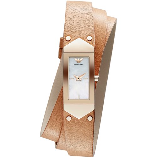 Armani ladies watch on sale rectangular